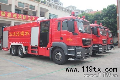 惠城消防最新購(gòu)置的消防車(chē)