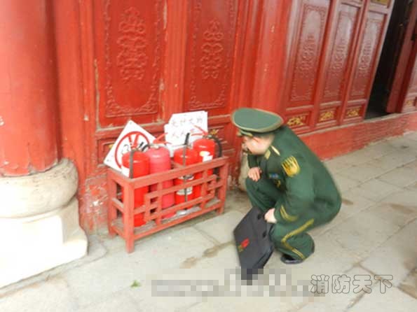 文物建筑火患重重 韶山消防下發通知書12份