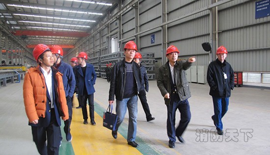 公安部天消所《裝配式鋼結構體系建筑關鍵消防技術研究》通過驗收
