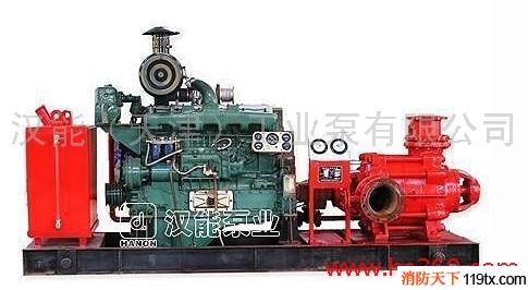 供應漢能XBC柴油機驅動消防泵、柴油機消防泵、停電后自啟動柴油機消防泵
