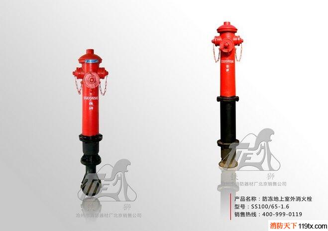 供應鐵獅ss100/65-1.6防凍室外地上栓